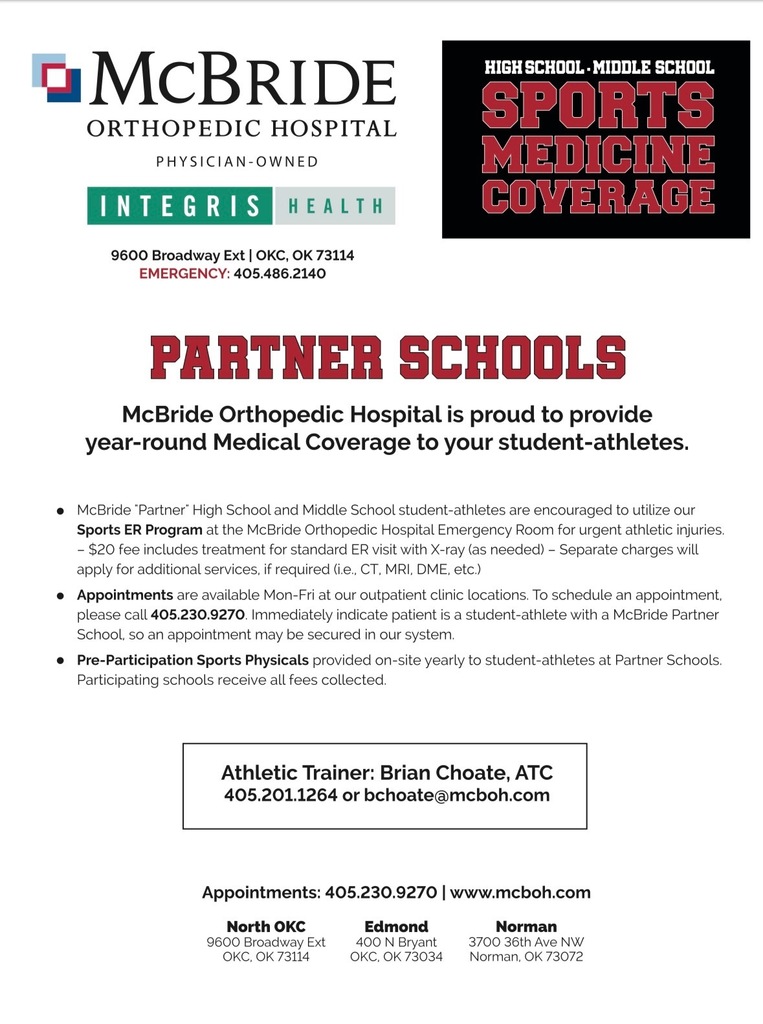 Sports Medicine Coverage Flyer