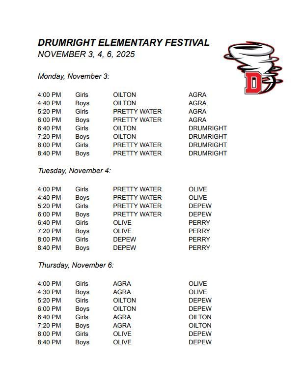 Drumright Elementary Festival