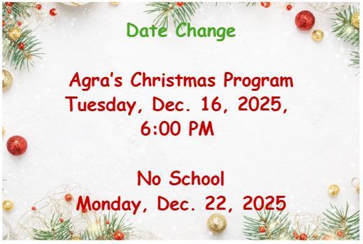 December date changes