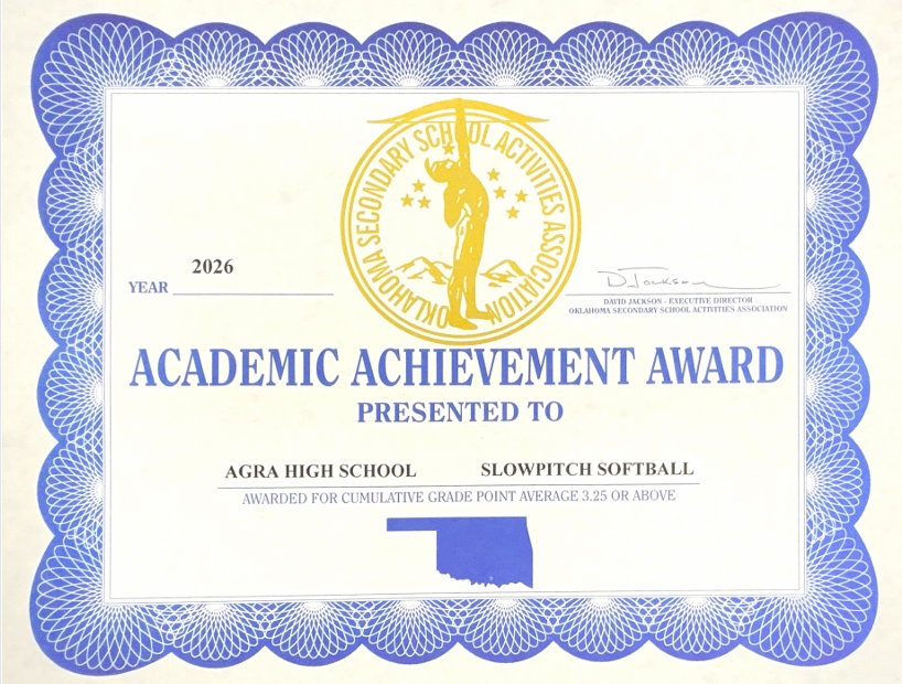 Slowpitch Softball Academic Achievement Award
