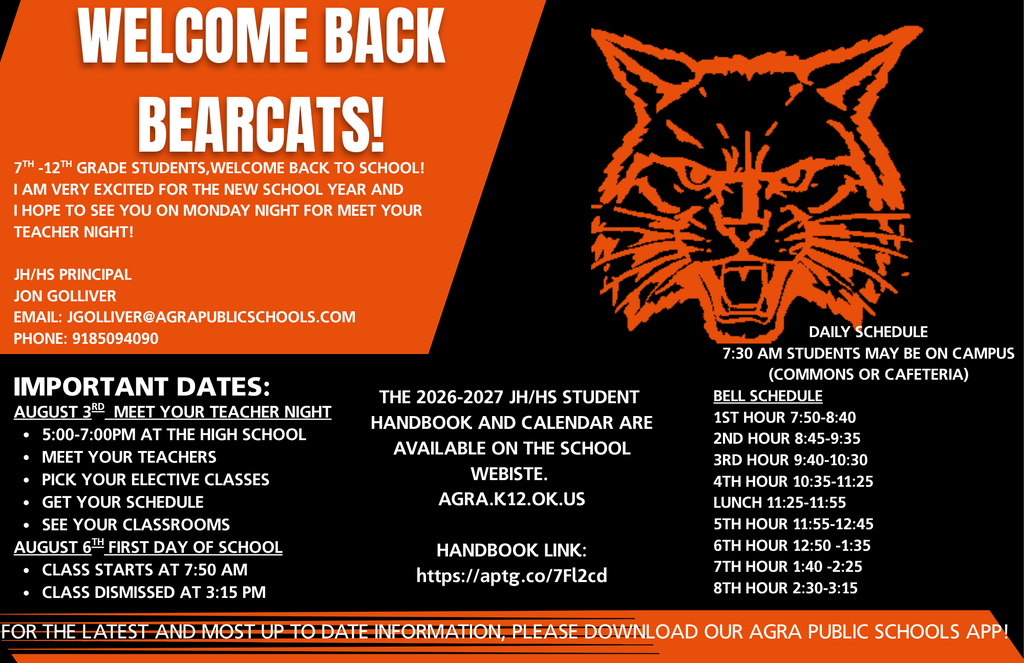 Welcome Back Bearcats!