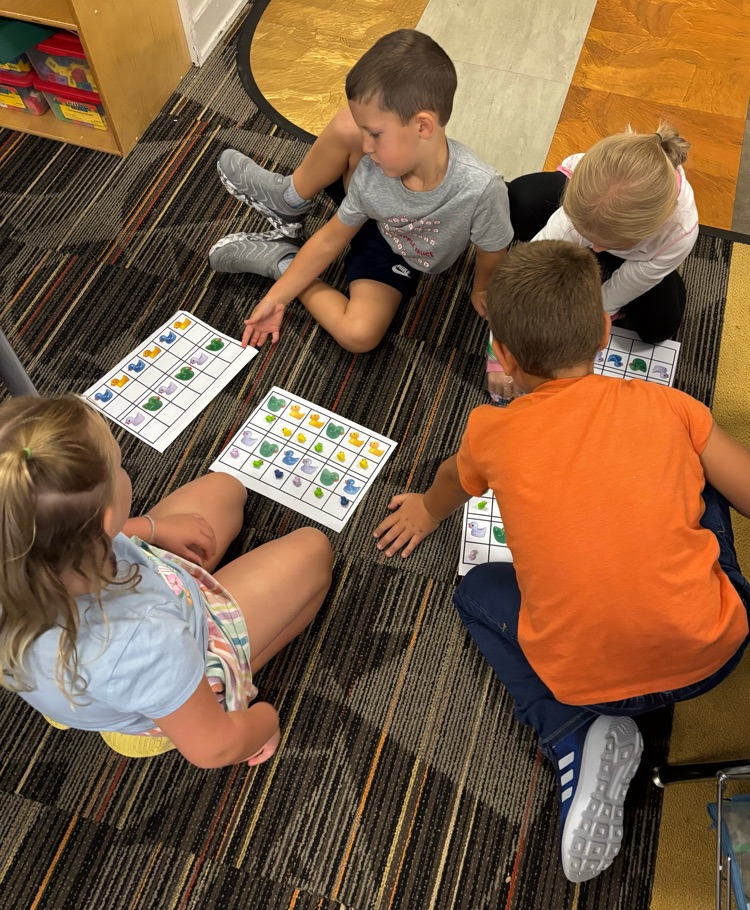 Students practicing patterns