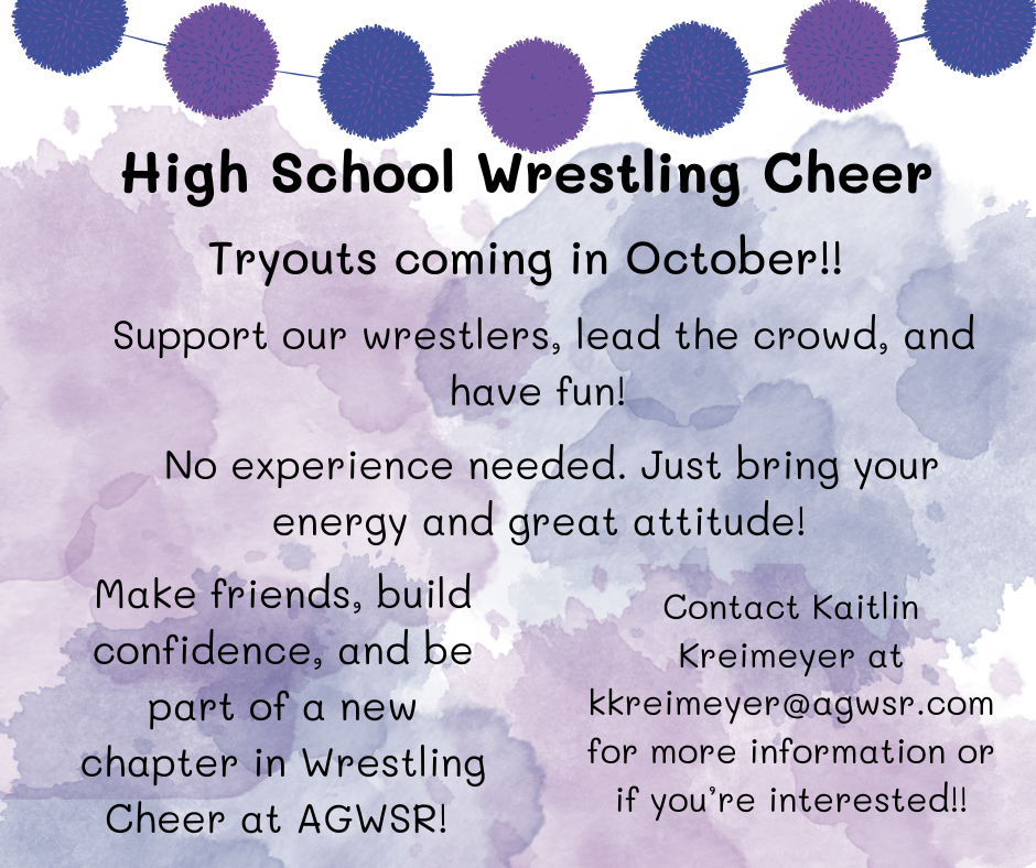 HS Wrestling Cheer