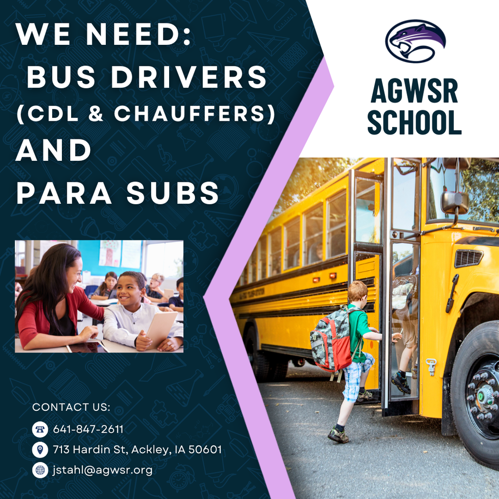 We need bus drivers & paras!