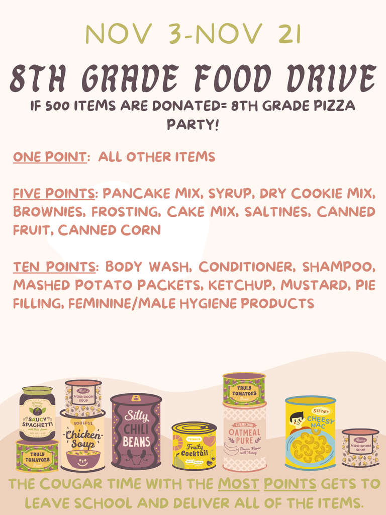 Food Drive Information