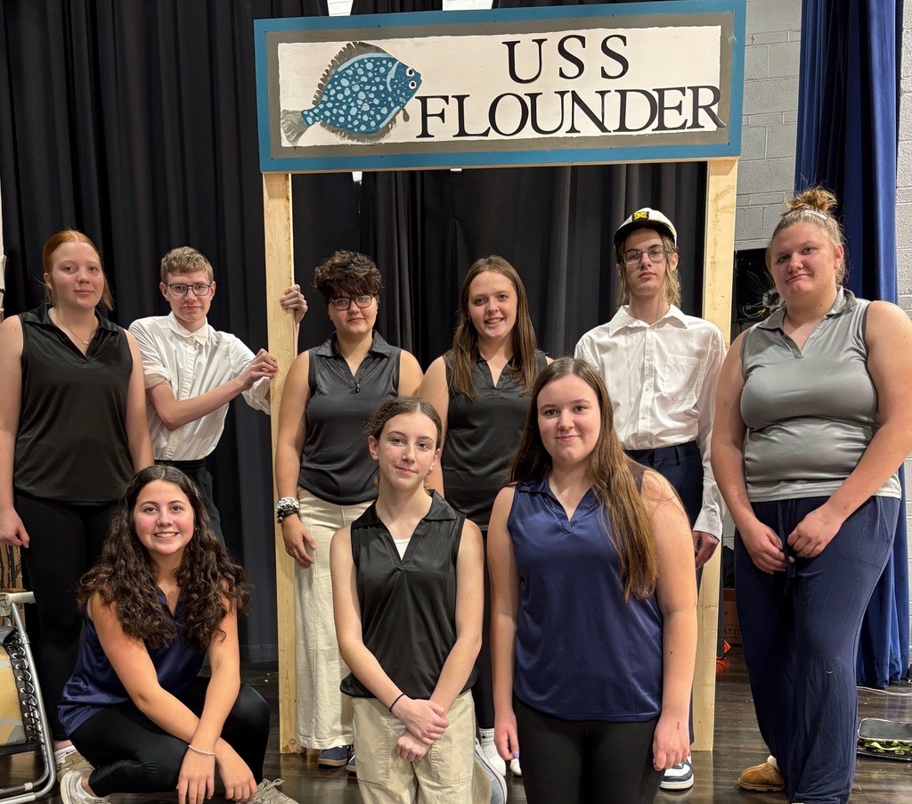 The Crew of the USS Flounder is ready to cast off.