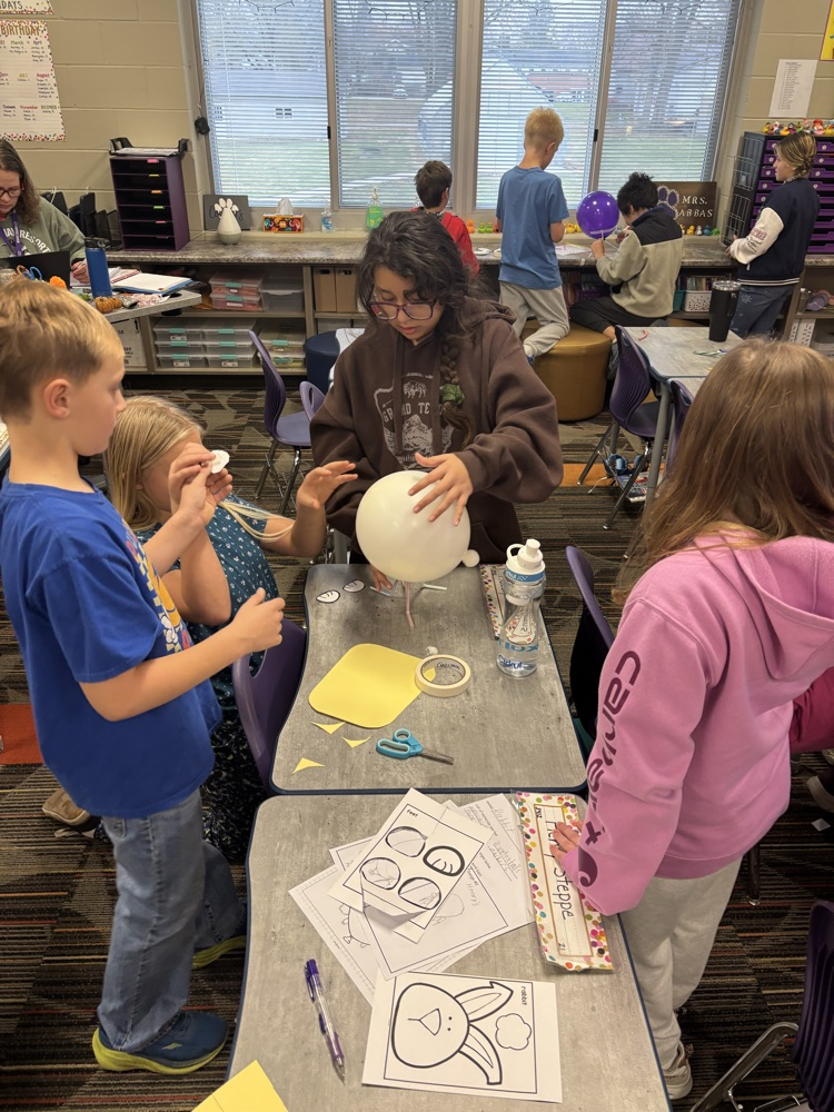 Balloon making in progress! 