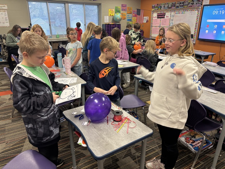 Balloon making in progress! 