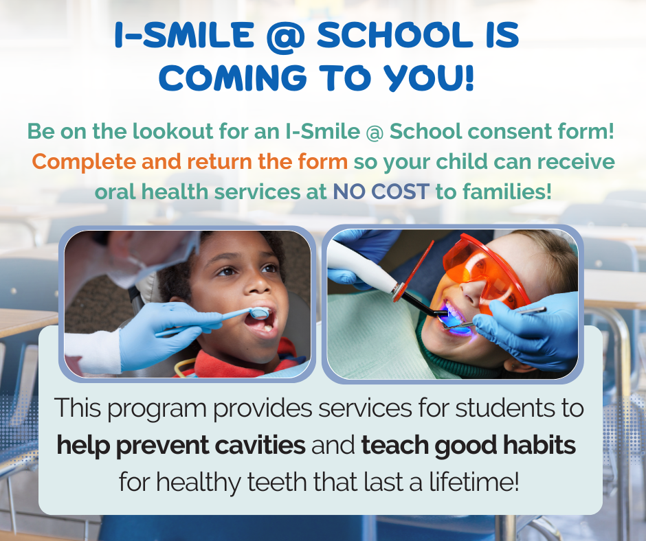 I-Smile @ school is coming to you!