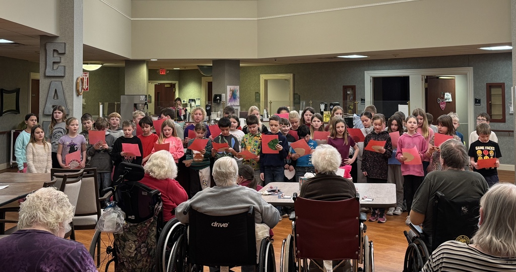 3rd Grade Singing at the Village