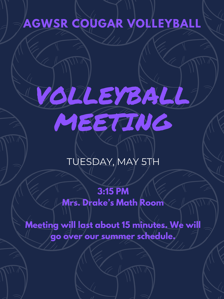H.S. volleyball meeting