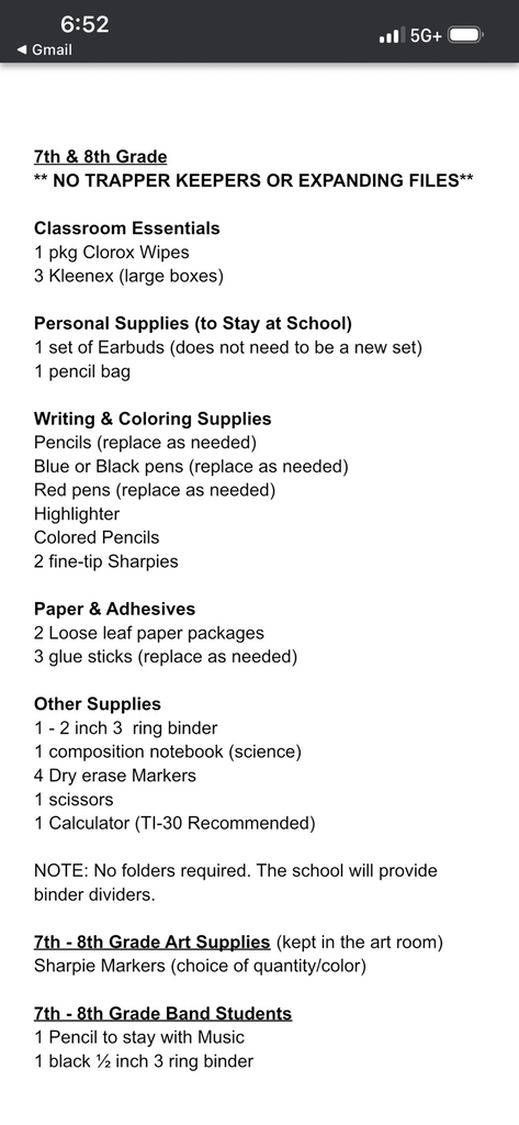 7/8 supply list