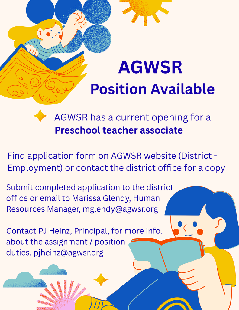 Position Available - Preschool Teacher Associate
