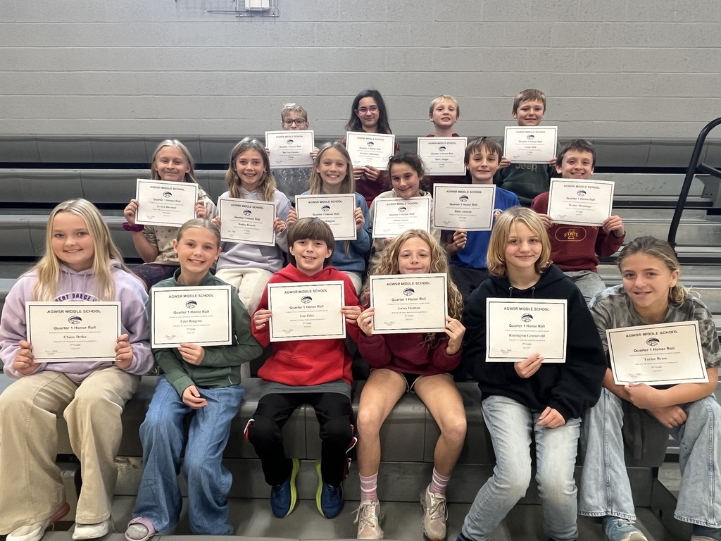 5th grade honor roll