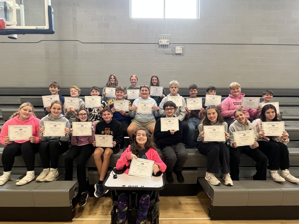8th grade honor roll
