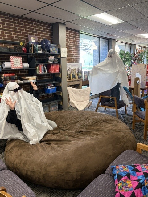 AGWSR High School Teachers participating in Halloween trend