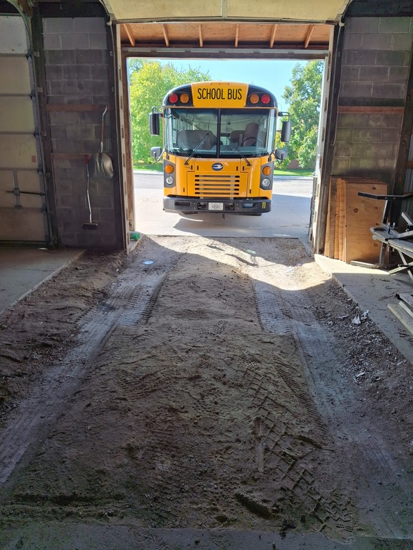 Wellsburg bus garage