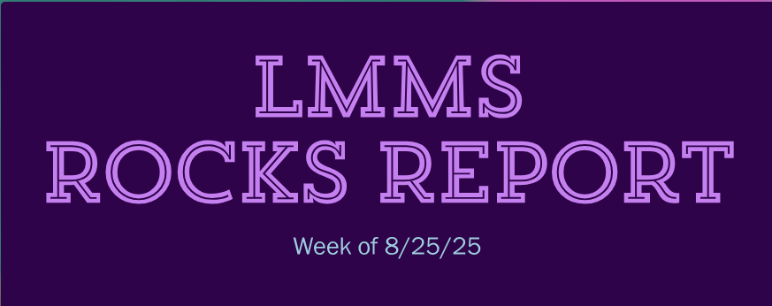 LMMS Rocks report.