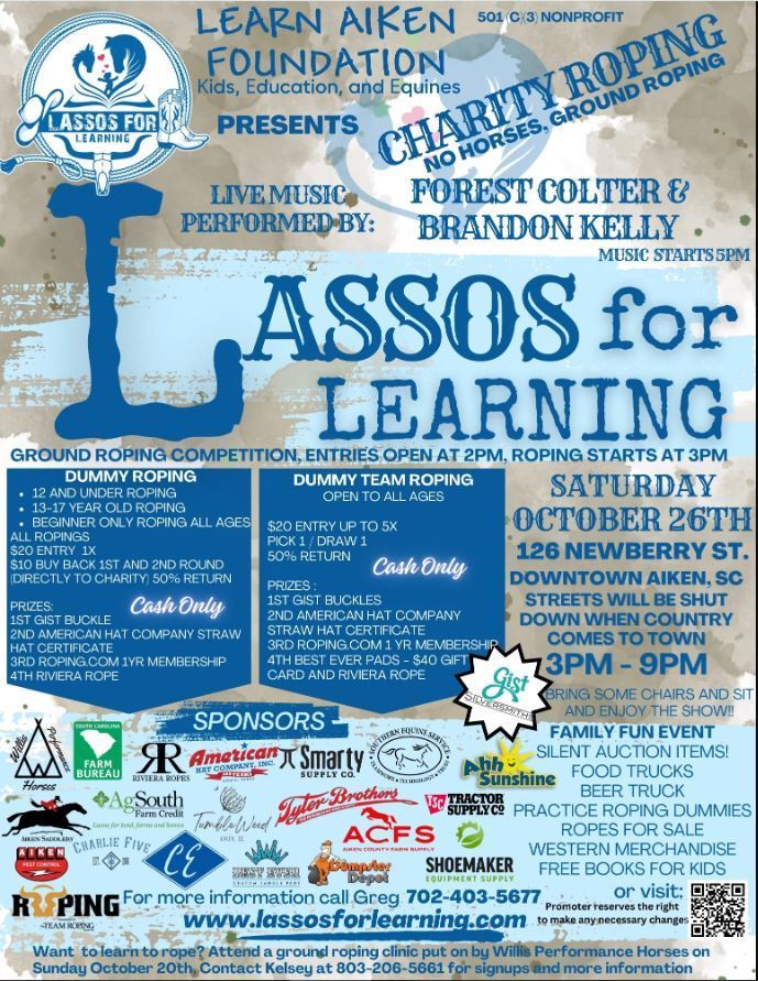 Lassos for Learning Saturday, October 26th from 39pm on Newberry