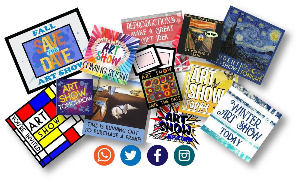 chukker creek art show images fundraiser to sell students framed art