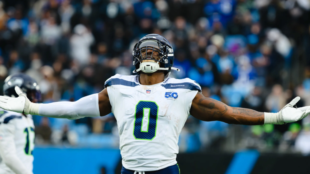Former Silver Bluff student celebrating in football game.