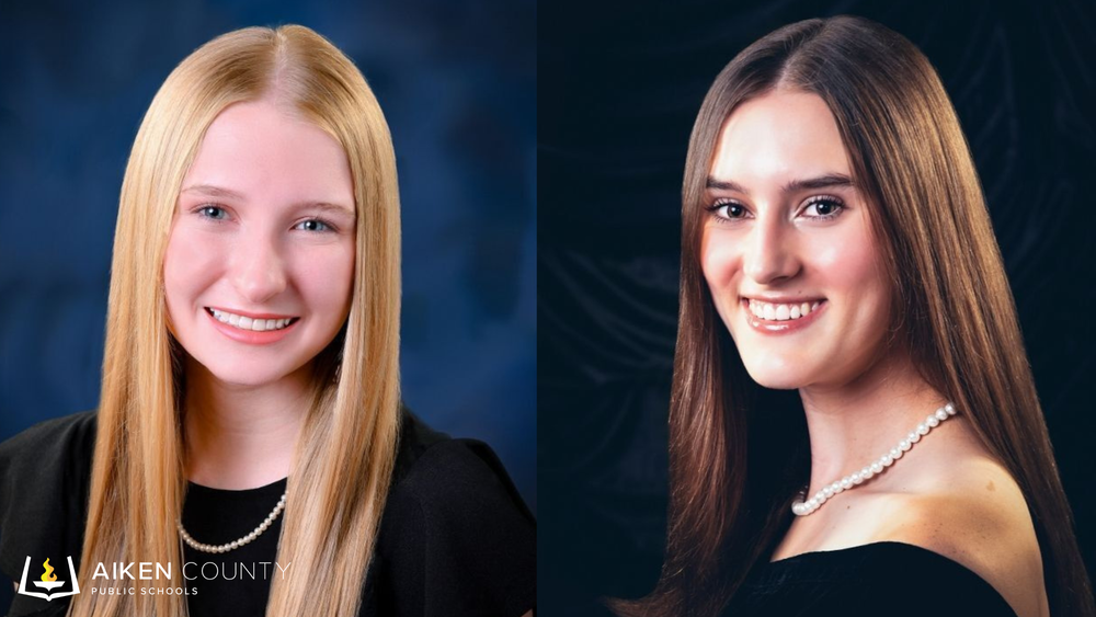 North Augusta High School announces their valedictorian and salutatorian.