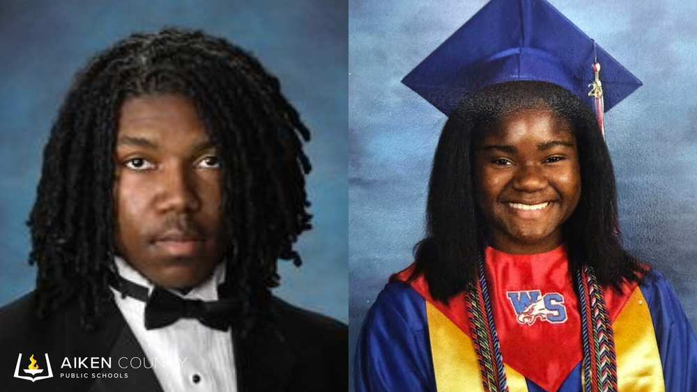 Wagener-Salley Valedictorian and Salutatorian.