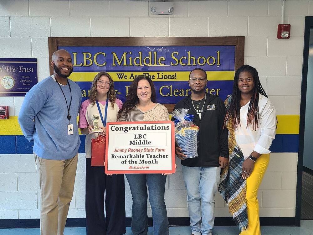 Teacher and Staff of the Month