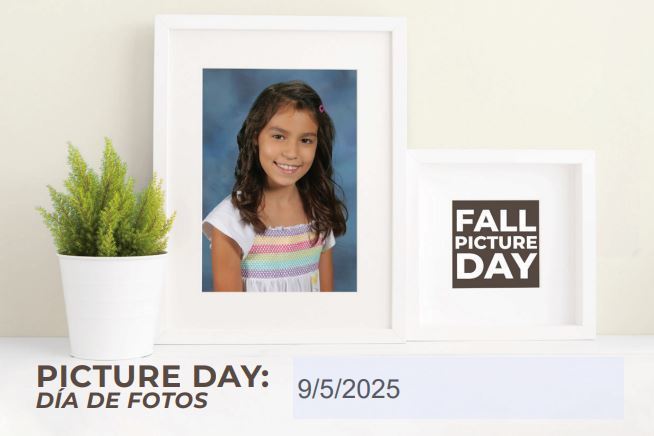 OWES Picture Day Tuesday, September 5th 2025 