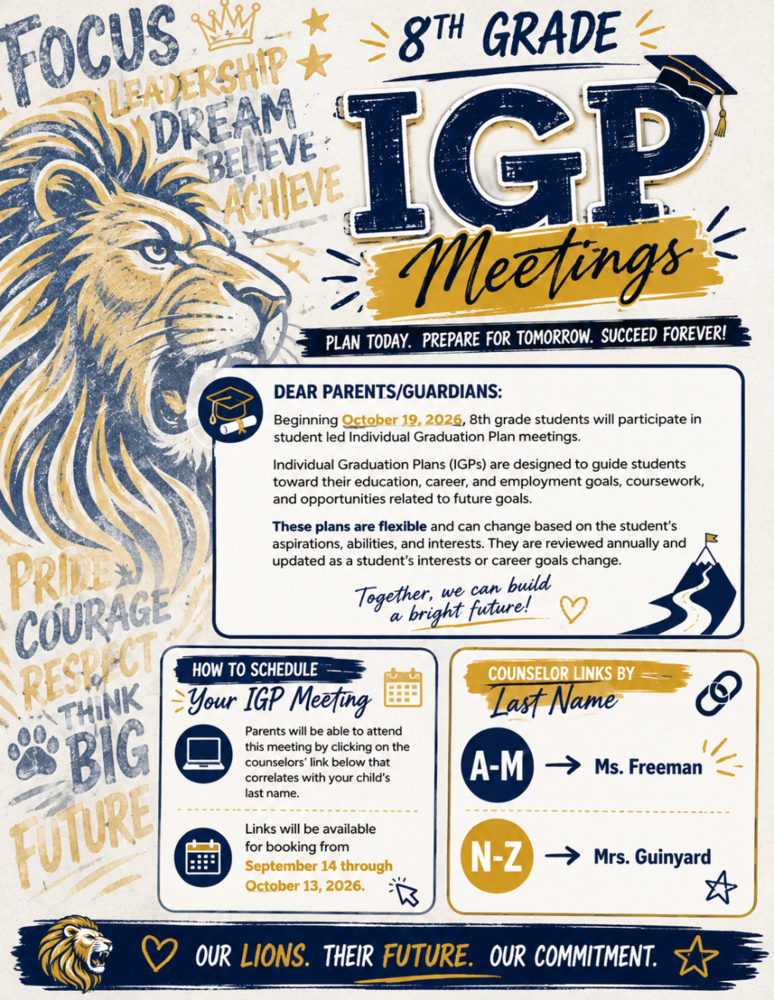8th Grade IGP's