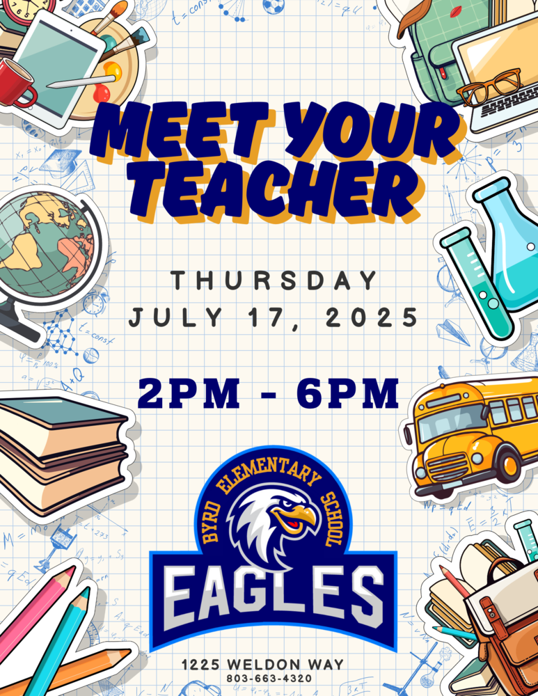 Meet the teacher event july 17 from 2pm to 6pm