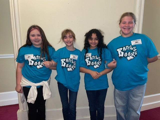 Battle of the Books participants group photo