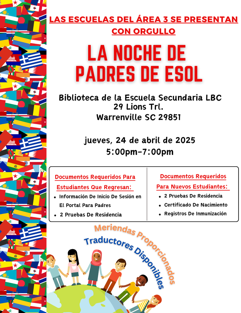 La Noche De Padres De ESOL
