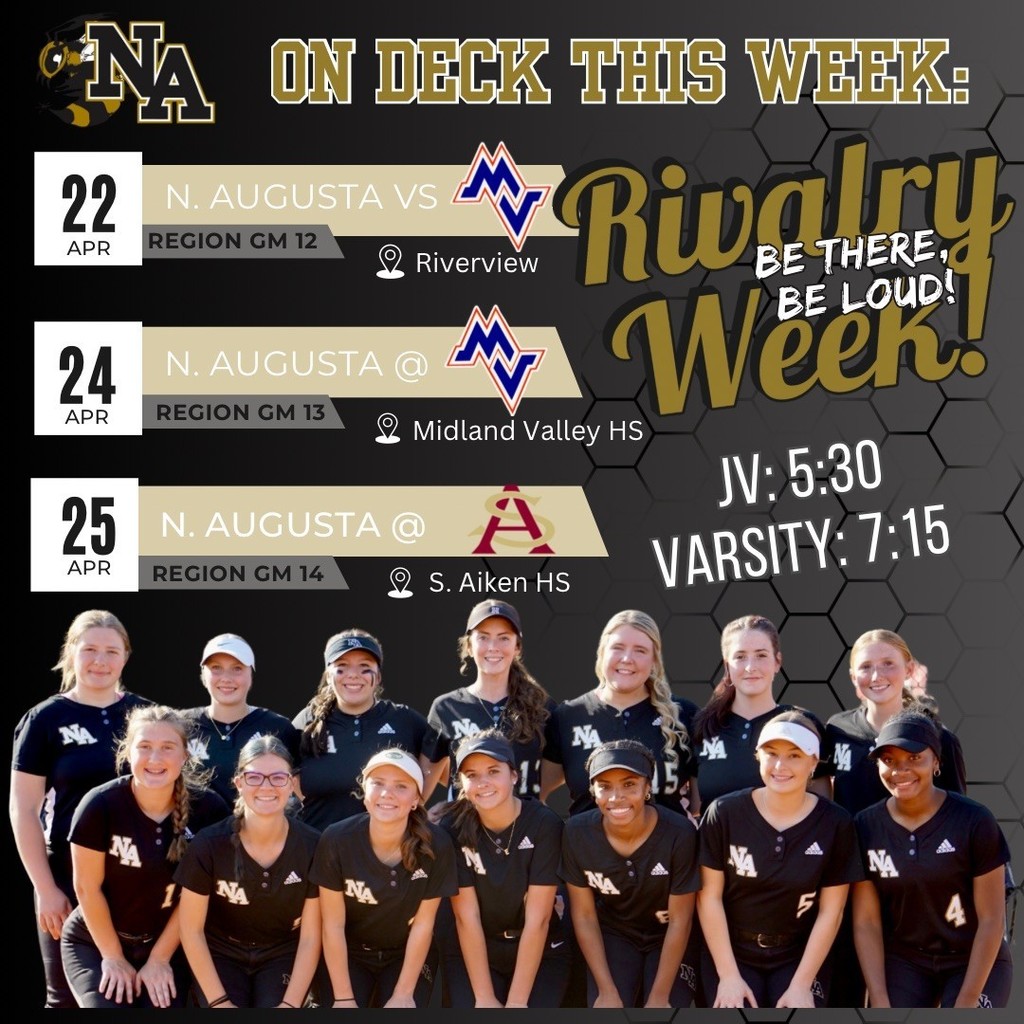 Group of Softball Players posing with game schedule.