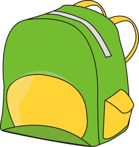 green backpack