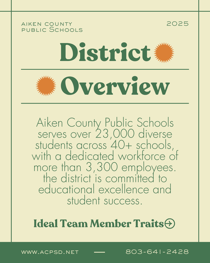 District Overview Flyer