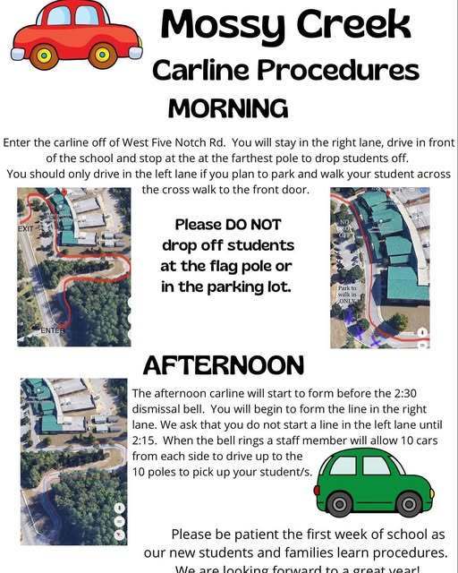 mossy carline procedure flyer