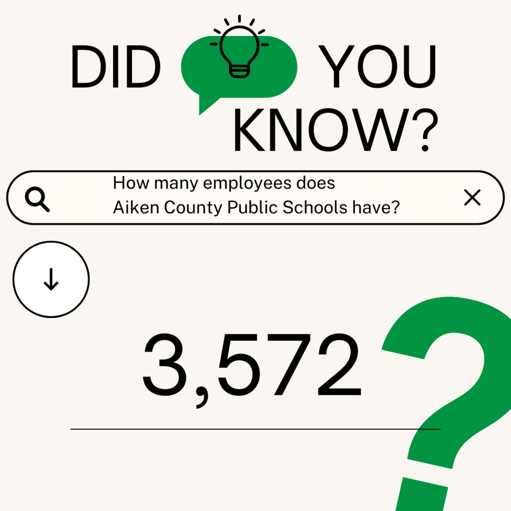Did you know? How many employees does Aiken County Public Schools have? 3,572.