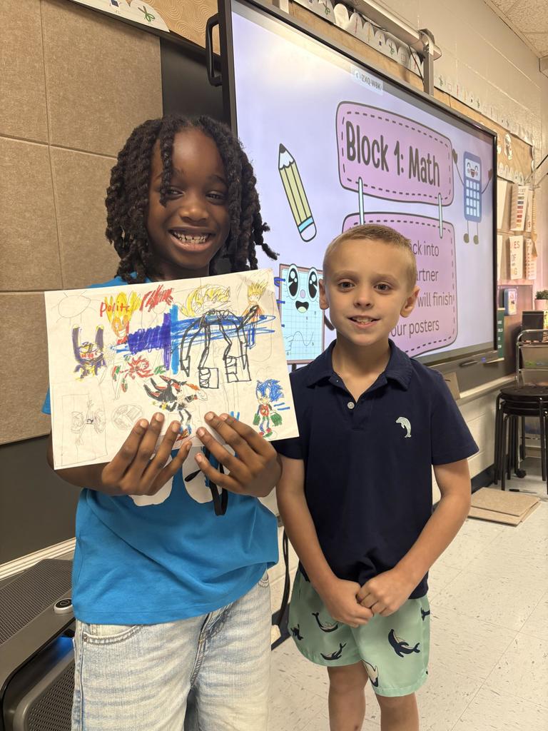 Third Grade students