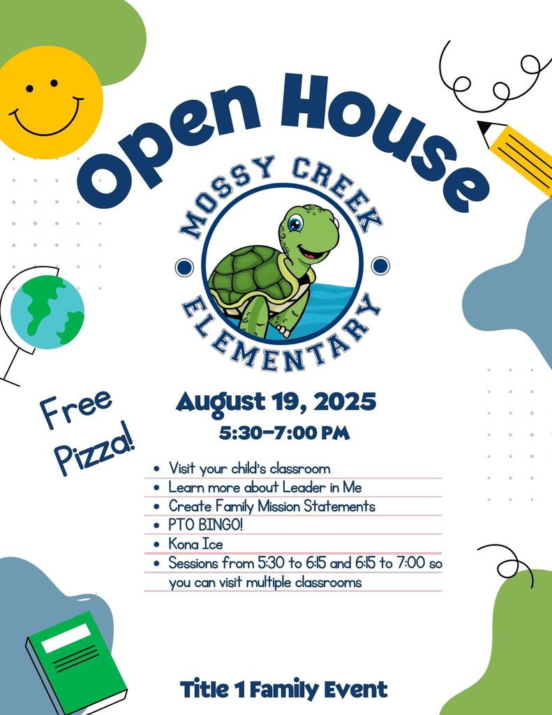 fall open house flyer