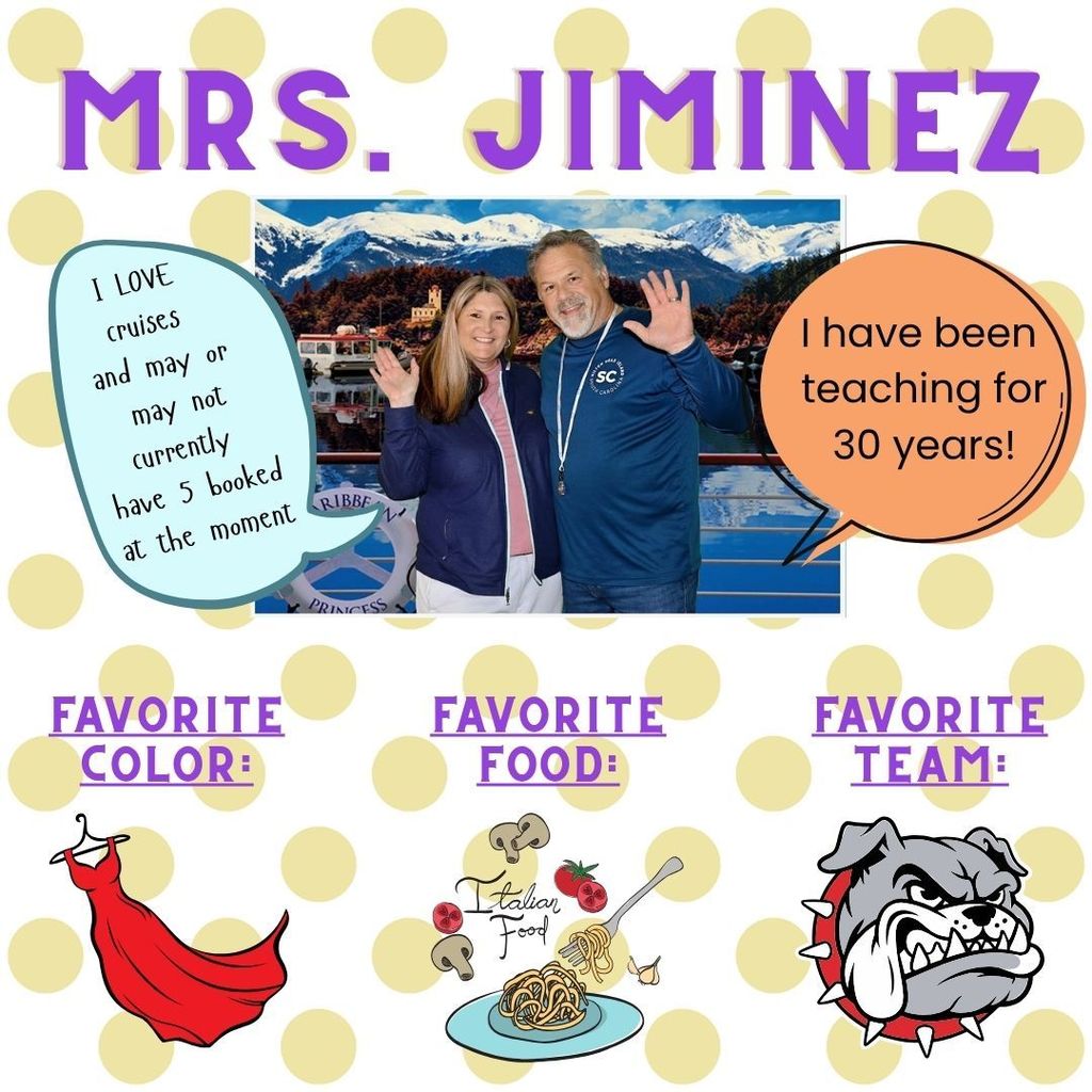 Info about Mrs. Jiminez