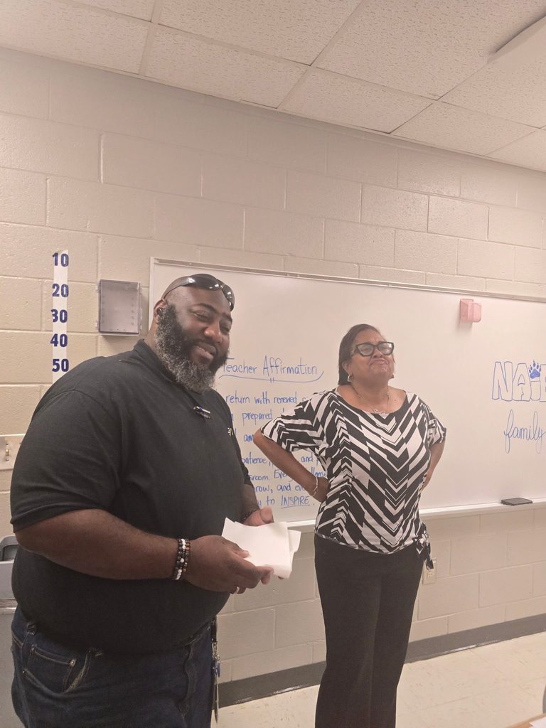 Pictures of North Aiken Elementary school's first PTO meeting. Parents and teachers collaborate . 