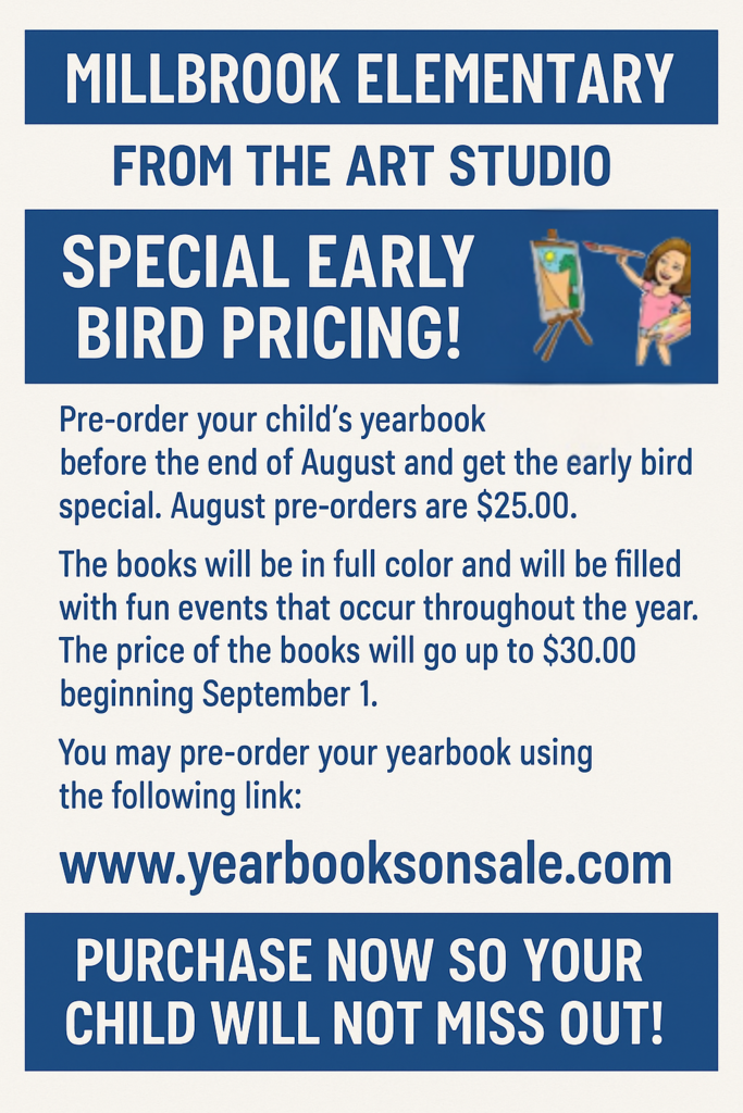 Yearbook Sale!