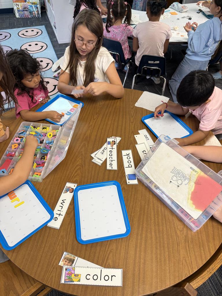Fifth Grade Leading Centers with PreK