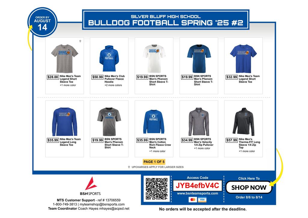 BSN Shop for Bulldog Football 2