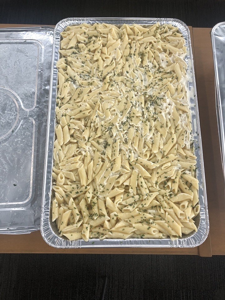 Platter of pasta.