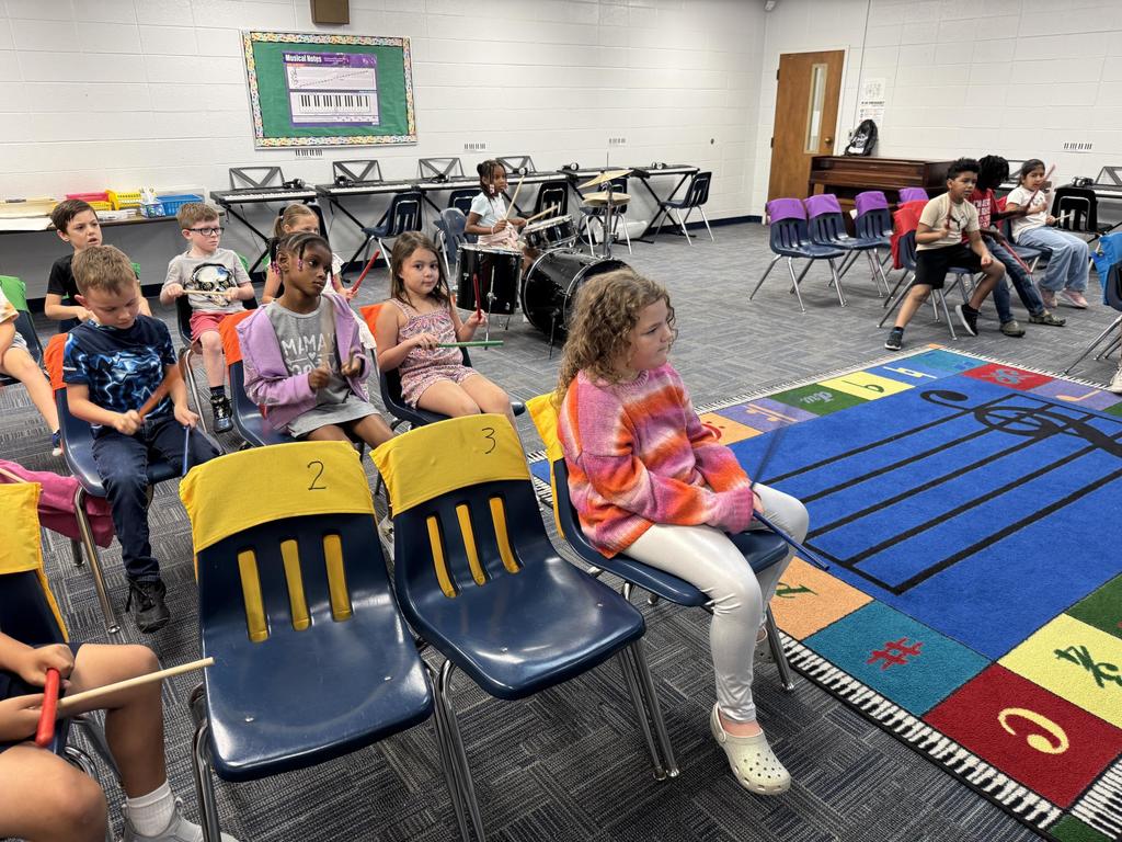 Second Grade Rhythm sticks 