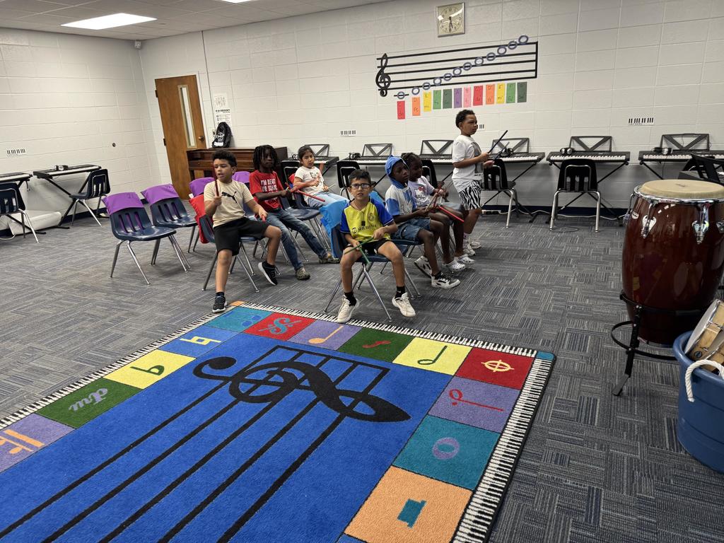 Second Grade Rhythm sticks 