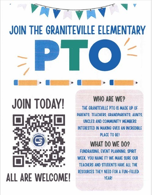 Join the Graniteville Elementary PTO