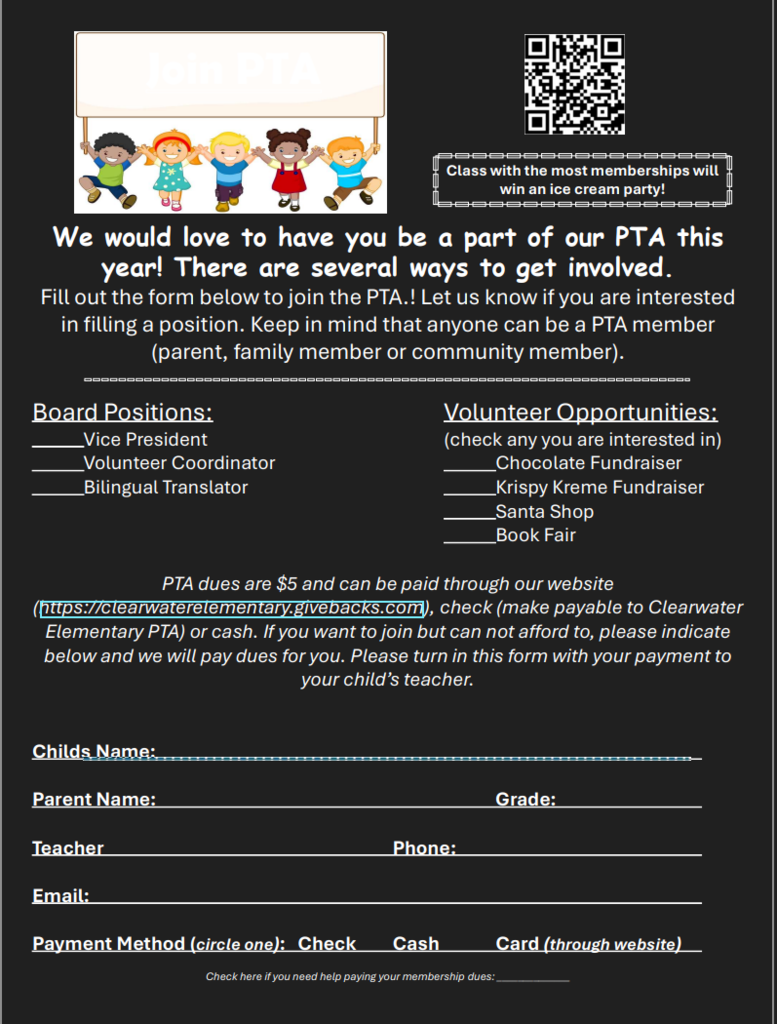 Join the PTA